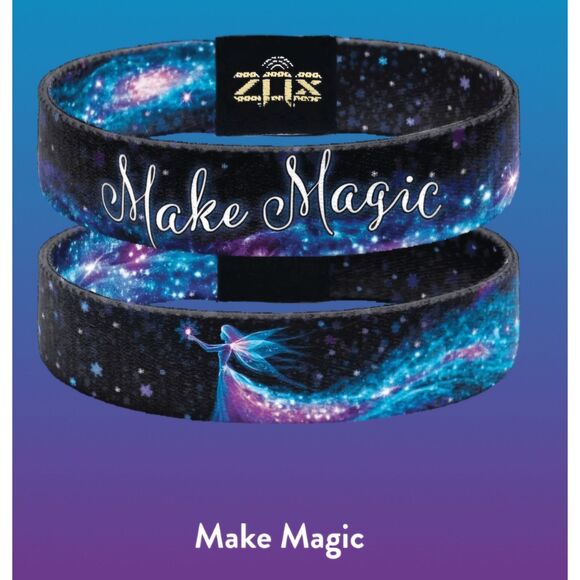 ZOX "MAKE MAGIC" #X182 HOLO Winter Wonders INTERACTIVE RARE GOLDIE WRISTBAND - Picture 4 of 7